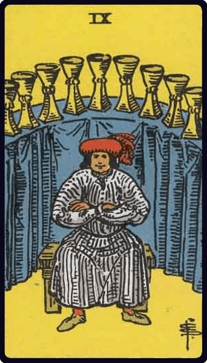 Nine of Cups / Девятка Кубков