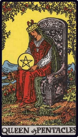 Queen of Pentacles / Королева Пентаклей