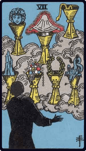 Seven of Cups / Семёрка Кубков